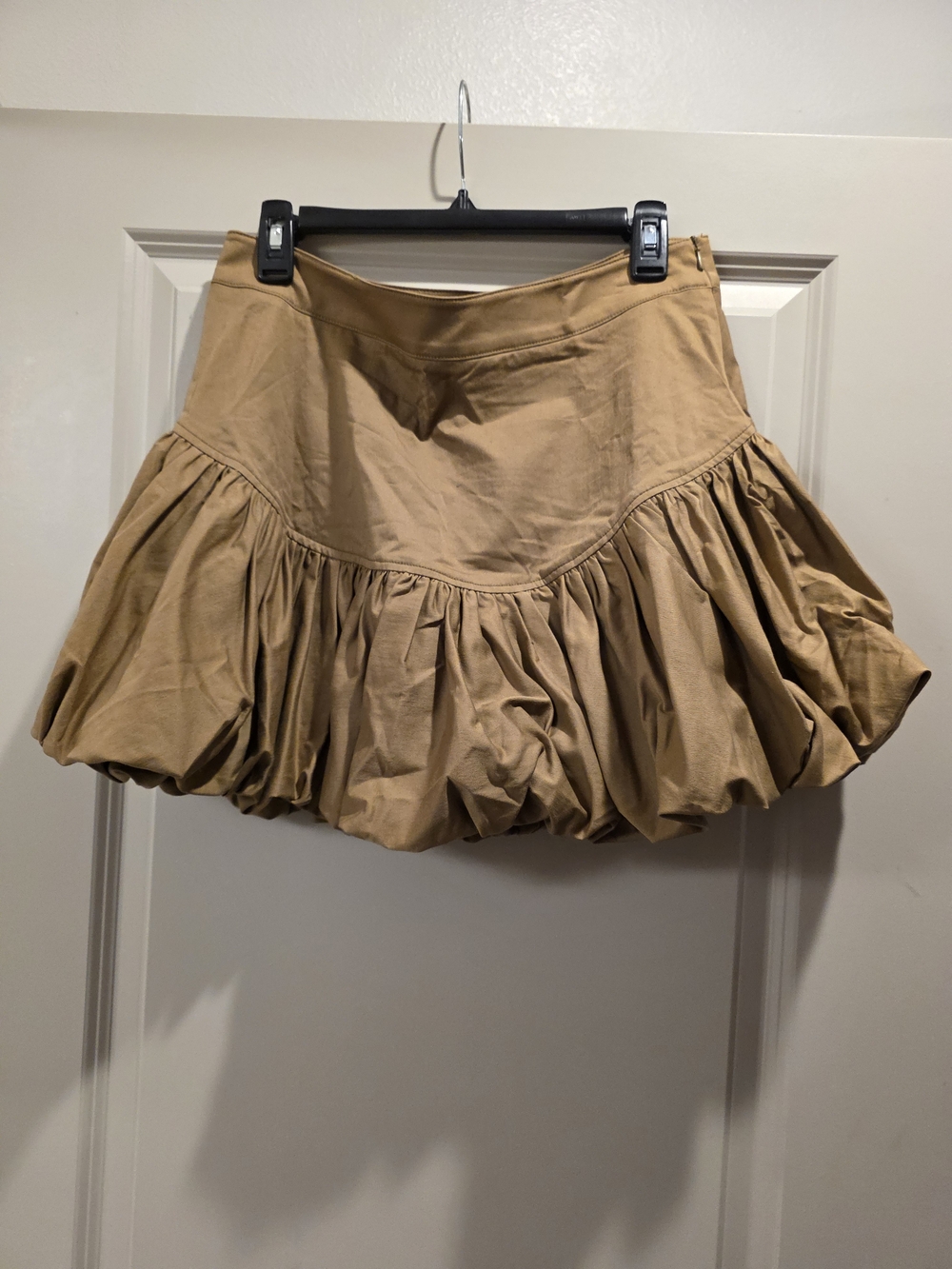 Women's Bubble Skirt - Tan